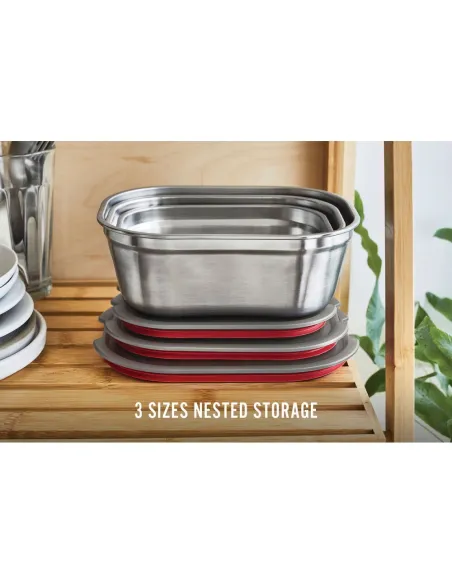 Zestaw pudełek śniadaniowych 3 el. Black+Blum-P439.21
