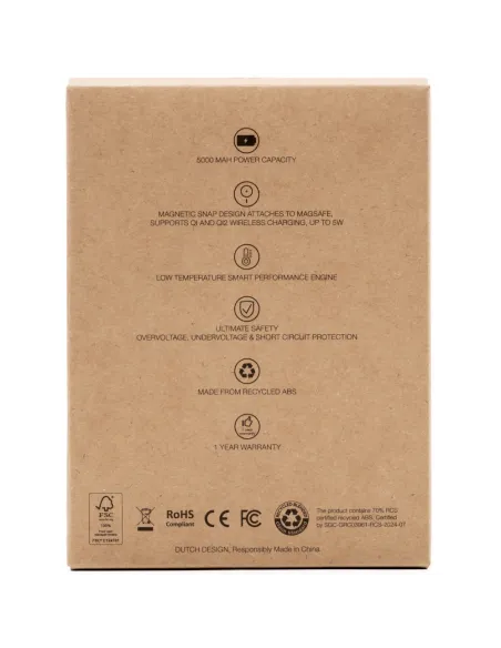Magnetyczny power bank 5000 mAh BrandCharger Powercharge Air-VB188