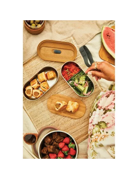Lunchbox, pudełko śniadaniowe Black+Blum Double Bento-P439.20