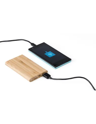 Bambusowy power bank 4000 mAh-V0339