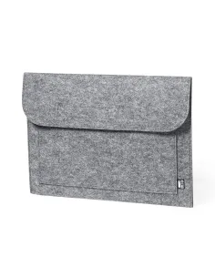 Teczka na dokumenty z filcu RPET, etui na laptopa 15"-V0252