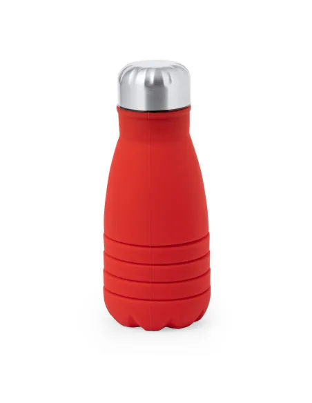 Składana butelka sportowa 550 ml z karabińczykiem-V1311