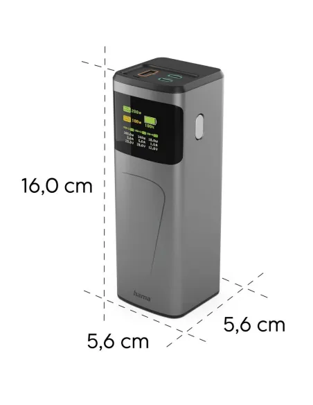 Power bank 24000 mAh Hama High Power 200W-VH030