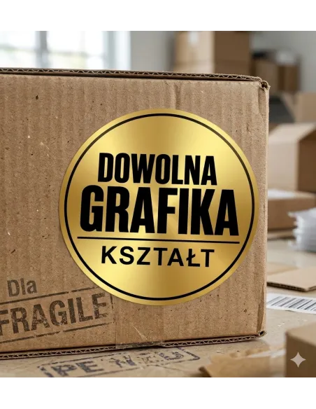Złote i Srebrne Naklejki Metalizowane - Ledtechnic