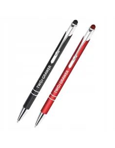 DŁUGOPISY REKLAMOWE BELLO TOUCH PEN GRAWER 25 SZT