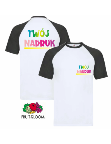 FRUIT OF THE LOOM KOSZULKA BASEBALL