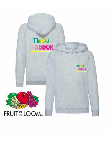 FRUIT OF THE LOOM BLUZA Z KAPTUREM 218.01