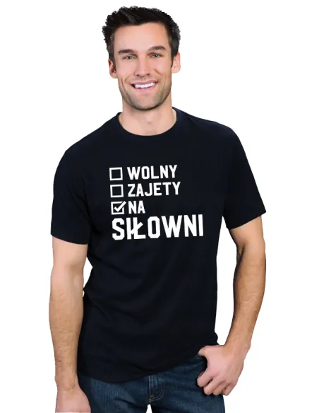 Koszulka personalizowana na siłownię