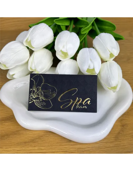 Wizytówki Premium - Unikalna faktura, UV, 3D - Uszlachetnianie