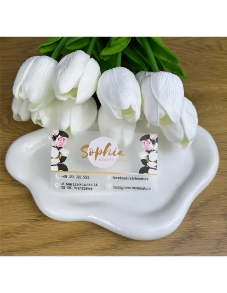 Wizytówki Plastikowe - Przezroczyste, Matowe, Satynowe