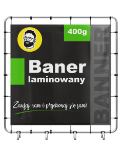 Baner Laminowany 400g - 25 zł/m² - Ledtechnic