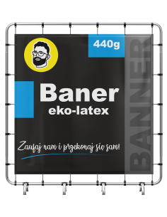 BANER EKO-LATEX DLA WYMAGAJĄCYCH - FOTOGRAFICZNA JAKOŚĆ DRUKU