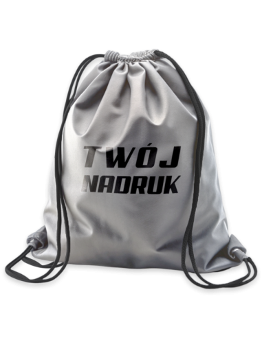 WOREK/PLECAK ODBLASKOWY Z TWOIM NADRUKIEM