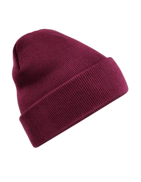 CZAPKA ZIMOWA Z NADRUKIEM BEECHFIELD BEANIE Z RECYKLINGU B45R