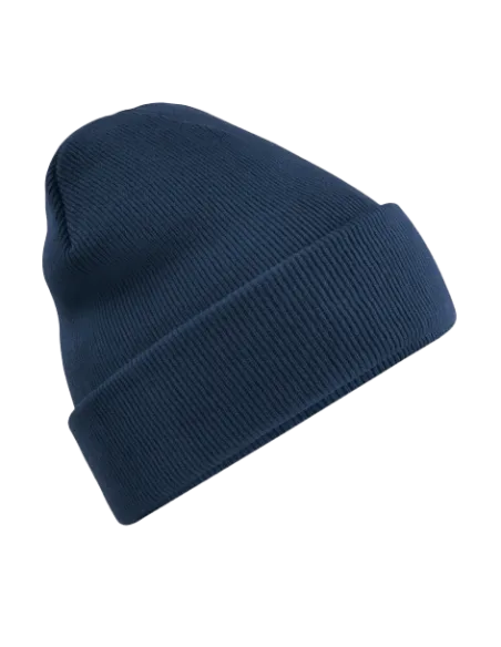 CZAPKA ZIMOWA Z NADRUKIEM BEECHFIELD BEANIE Z RECYKLINGU B45R
