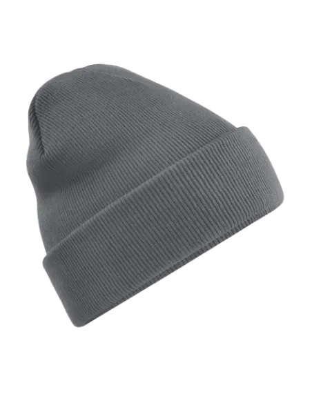 CZAPKA ZIMOWA Z NADRUKIEM BEECHFIELD BEANIE Z RECYKLINGU B45R