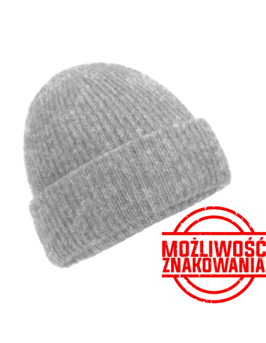 CZAPKA ZIMOWA Z NADRUKIEM BEECHFIELD COSY RIBBED B386