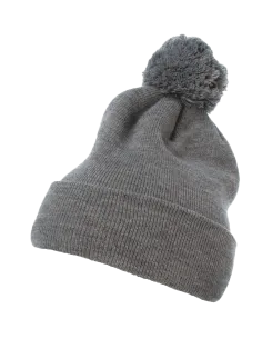CZAPKA ZIMOWA Z NADRUKIEM FLEXFIT CUFFED POM POM KNIT 1501P 2