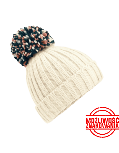 CZAPKA ZIMOWA Z NADRUKIEM BEEECHFIELD HYGGE B390