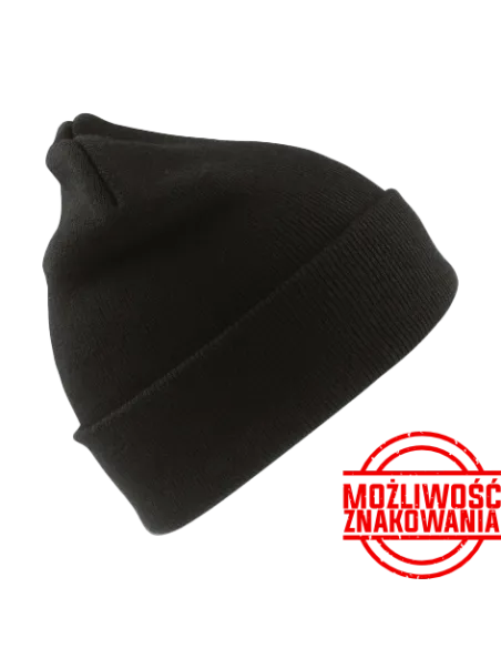 CZAPKA ZIMOWA Z NADRUKIEM RESULT NARCIARSKA WOLLY RC029X