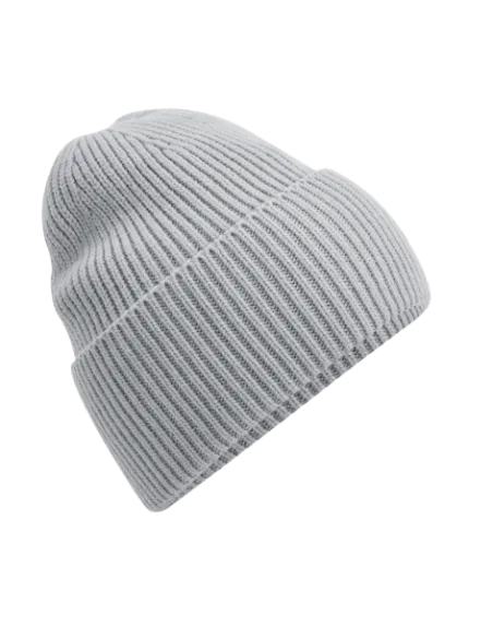 CZAPKA ZIMOWA Z NADRUKIEM BEECHFIELD ODWIJANA OVERSIZED B384R