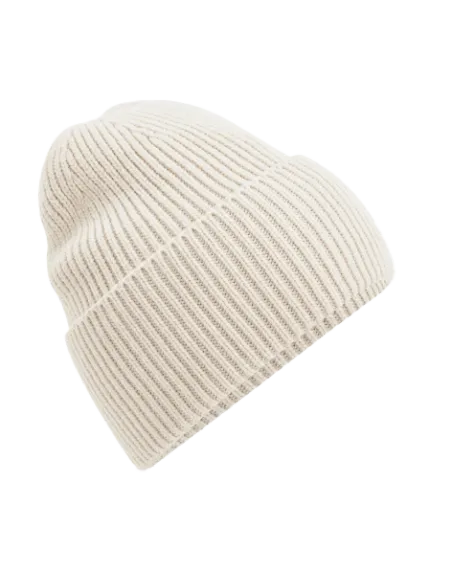 CZAPKA ZIMOWA Z NADRUKIEM BEECHFIELD ODWIJANA OVERSIZED B384R