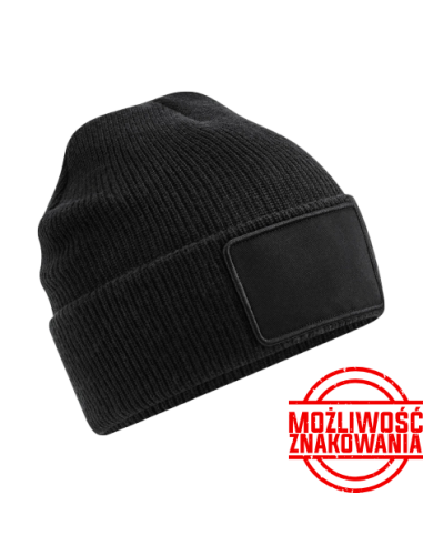 CZAPKA ZIMOWA Z NADRUKIEM BEECHFIELD REMOVABLE PATCH THINSULATE B540