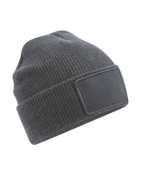 CZAPKA ZIMOWA Z NADRUKIEM BEECHFIELD REMOVABLE PATCH THINSULATE B540