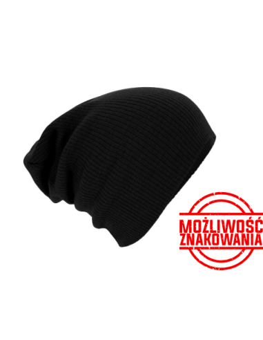 CZAPKA ZIMOWA Z NADRUKIEM BEECHFIELD SLOUCH BEANIE B461