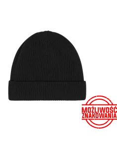 CZAPKA ZIMOWA Z NADRUKIEM BEECHFIELD Z BAWEŁNY ORGANICZNEJ B50N