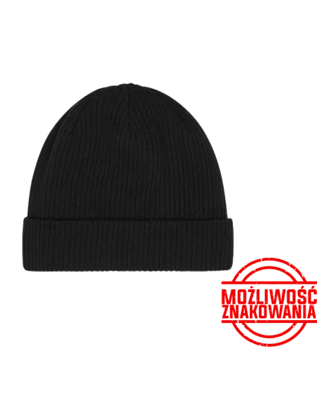 CZAPKA ZIMOWA Z NADRUKIEM BEECHFIELD Z BAWEŁNY ORGANICZNEJ B50N