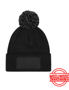 CZAPKA ZIMOWA Z NADRUKIEM BEECHFIELD Z NASZYWKĄ SNOWSTAR B443