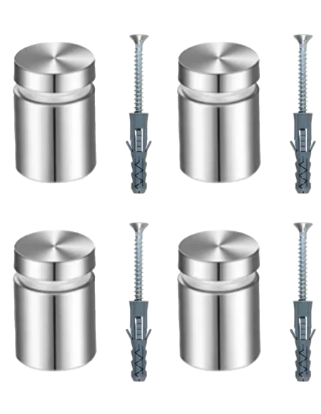 4 DYSTANSE MONTAŻOWE 12x25mm + KOŁKI MONTAŻOWE GRATIS