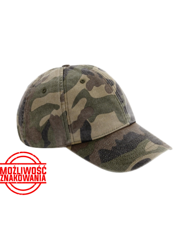 CZAPKA Z DASZKIEM BEECHFIELD VINTAGE JUNGLE CAMO 067.69 B655