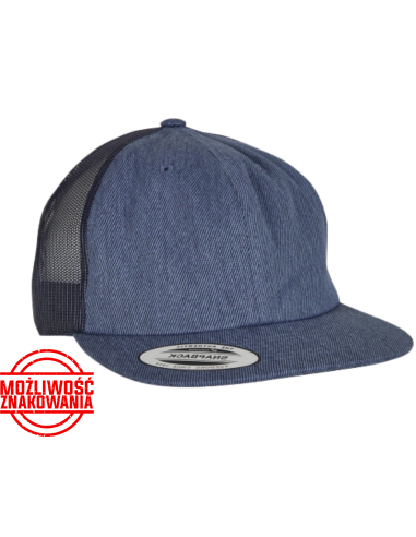 CZAPKA Z DASZKIEM FLEXFIT DENIM TRUCKER 382.68 6006DT