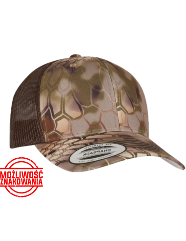 CZAPKA Z DASZKIEM FLEXFIT KRYPTEK RETRO TRUCKER 691.68 6606KR