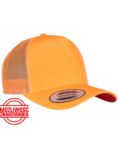 CZAPKA Z DASZKIEM FLEXFIT NEON RETRO TRUCKER 621.68 6506NT