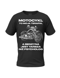 KOSZULKA MĘSKA MOTOCYKLOWA PREZENT DLA MOTOCYKLISTY MOTOR Z NADRUKIEM