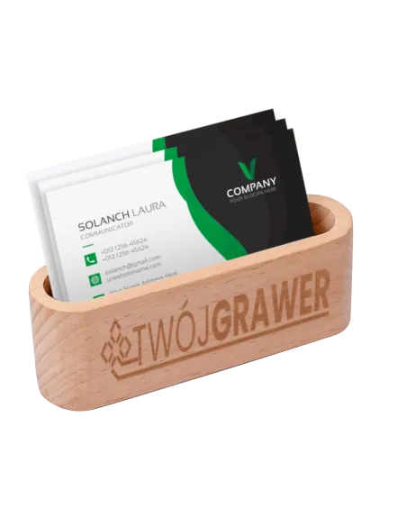 WIZYTOWNIK DREWNIANY STOJĄCY