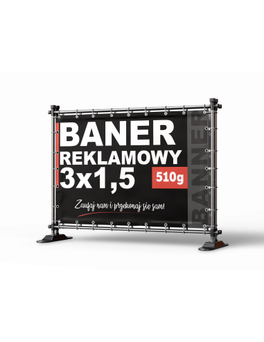 Baner Reklamowy 510g Strong