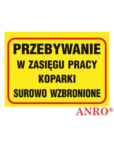 ZNAK BEZPIECZEŃSTWA ZZ-B34