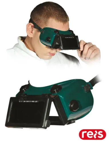GOGLE OCHRONNE SPAWALNICZE GOG-RECTANGLE ZB