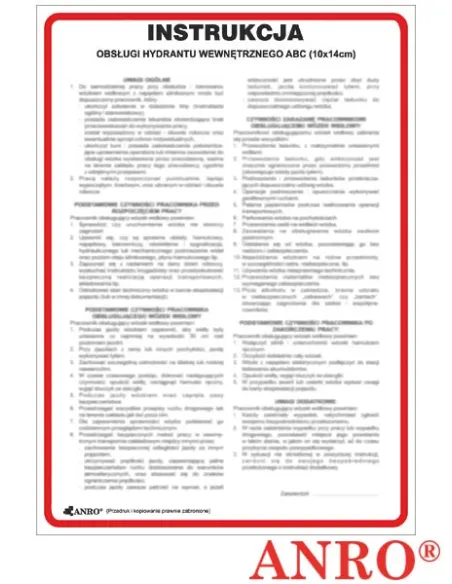 ZNAK BEZPIECZEŃSTWA ZZ-IP17B