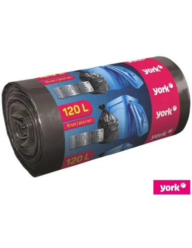WORKI NA ŚMIECI MOCNE 120L / 10 SZT YWORMOC120L