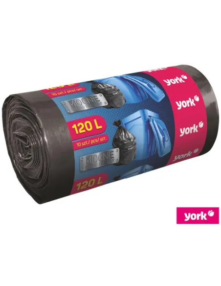 WORKI NA ŚMIECI MOCNE 120L / 10 SZT YWORMOC120L
