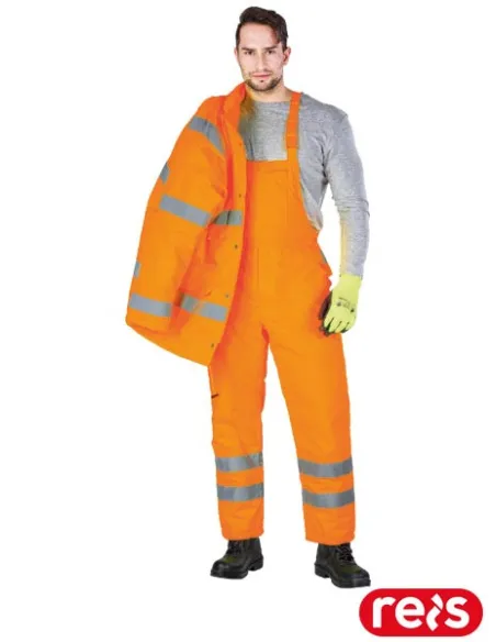 SPODNIE OCHRONNE OGRODNICZKI OCIEPLANE S-VIS P