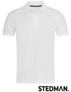 POLO MĘSKIE SST9050 WHI
