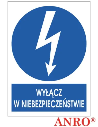 ZNAK BEZPIECZEŃSTWA ZZ-1ENA