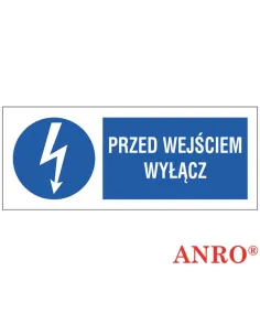 ZNAK BEZPIECZEŃSTWA ZZ-6ENB 2