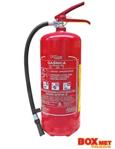 GAŚNICA PROSZKOWA 6 KG BX-GP-6XABC-O-E C